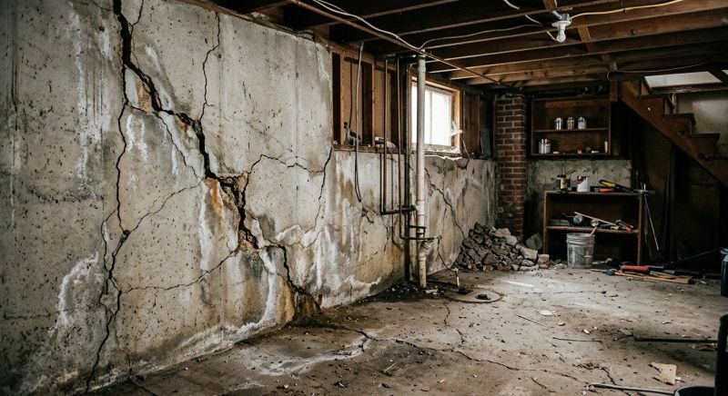 Basement Crack Repair in King Of Prussia, PA