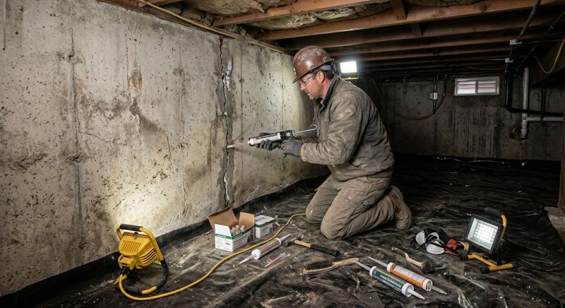 Basement Foundation Repair in Cheltenham, PA