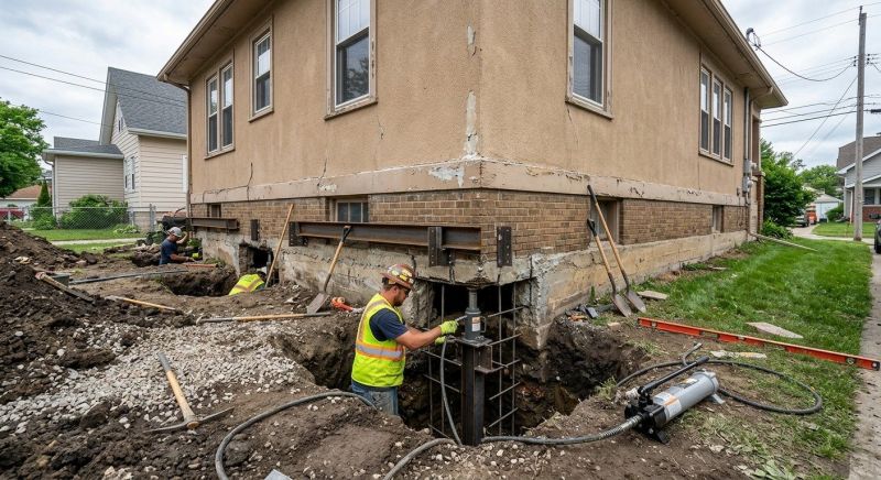 Basement Underpinning in King Of Prussia, PA