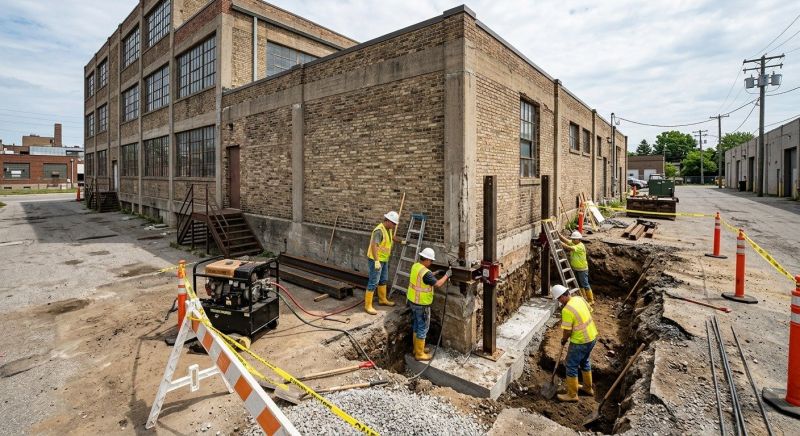Building Foundation Repair in Camden, NJ