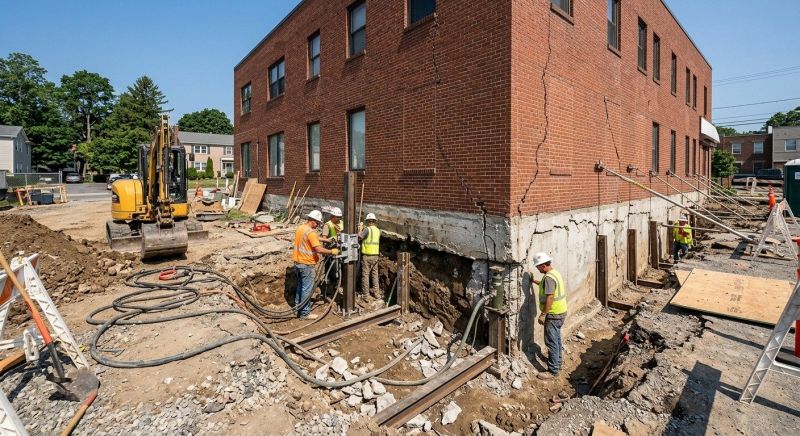 Building Foundation Repair in Deptford, NJ