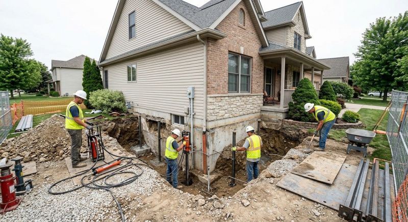 Building Foundation Repair in Malvern, PA