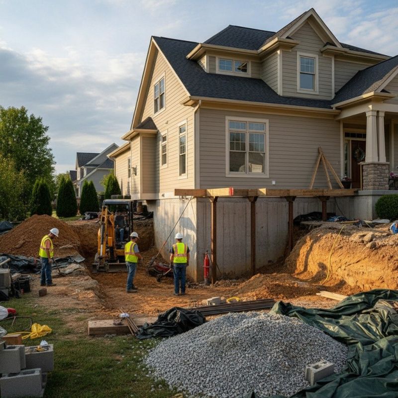 Building Foundation Repair in Wayne, PA