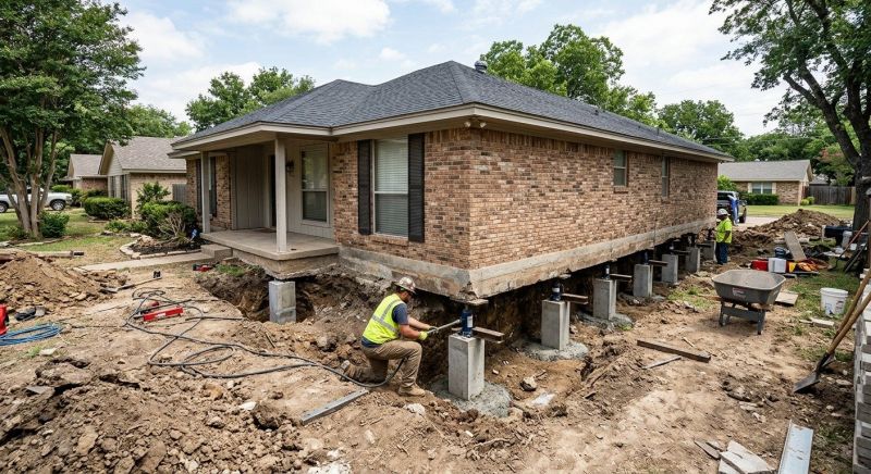Concrete Foundation Leveling in Chalfont, PA