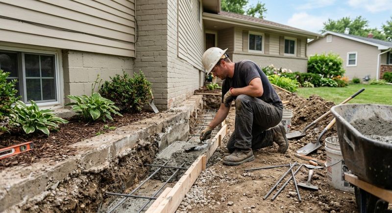 Concrete Foundation Repair in Ambler, PA