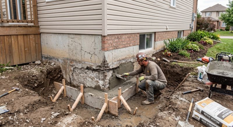 Concrete Foundation Repair in Audubon, NJ