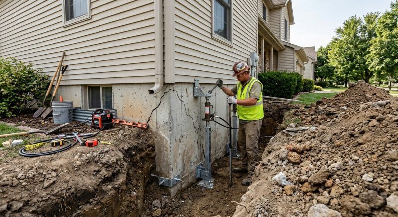 Concrete Foundation Repair in Chester, PA
