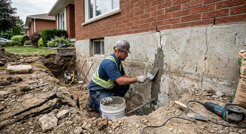 Concrete Foundation Repair in Chester, PA