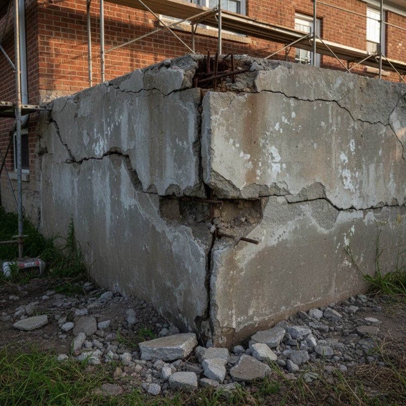 Cracked Foundation Repair in Royersford, PA