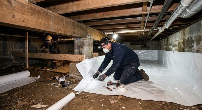 Crawl Space Leveling in King Of Prussia, PA