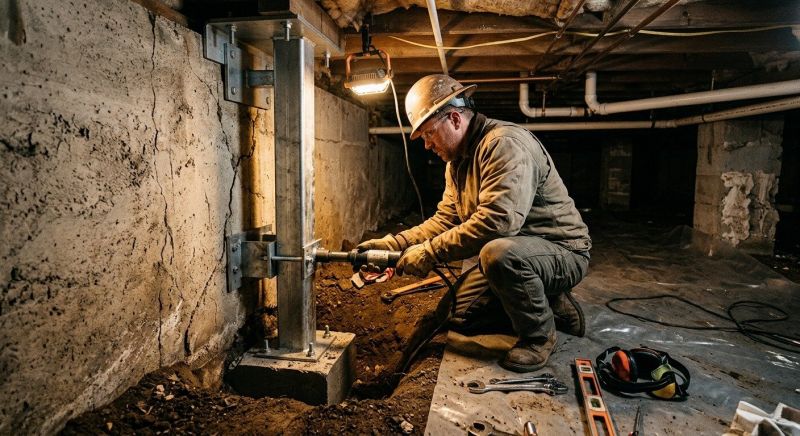 Crawlspace Foundation Repair in Bryn Mawr, PA