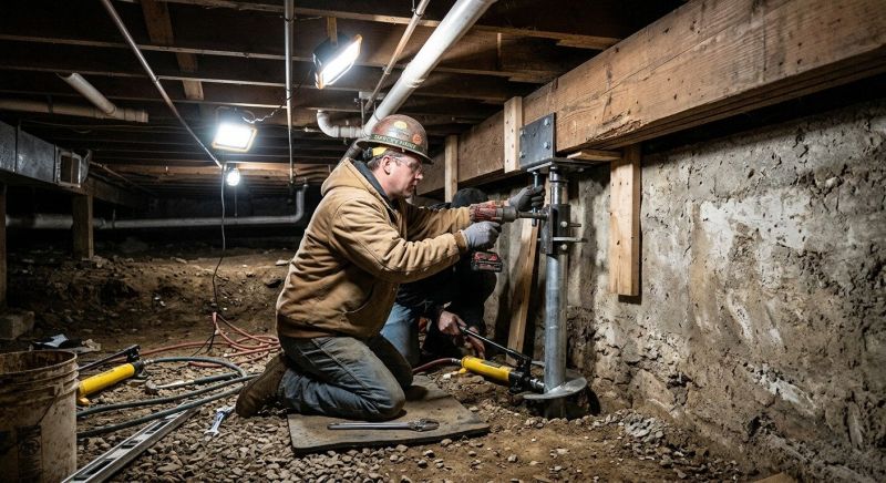 Crawlspace Foundation Repair in Elkins Park, PA