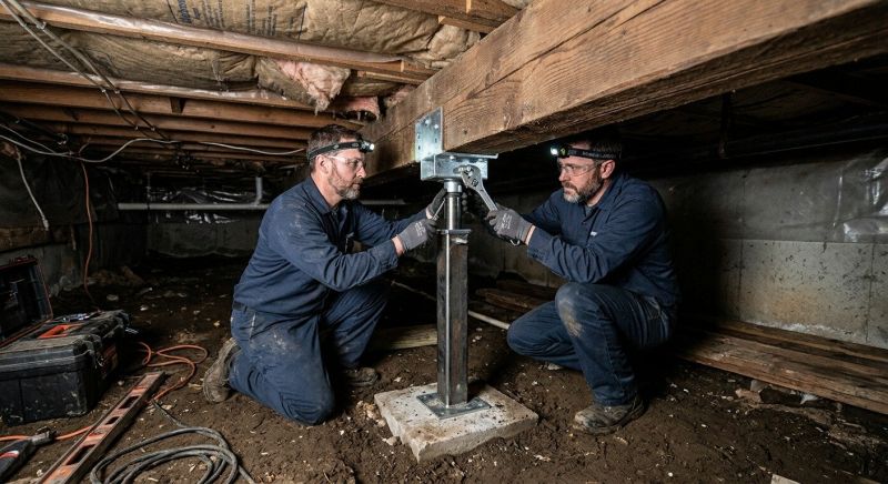 Crawlspace Foundation Repair in Green Lane, PA