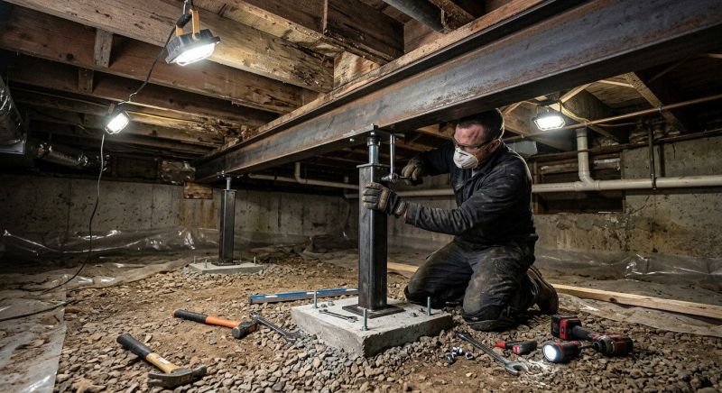 Crawlspace Structural Repair in King Of Prussia, PA