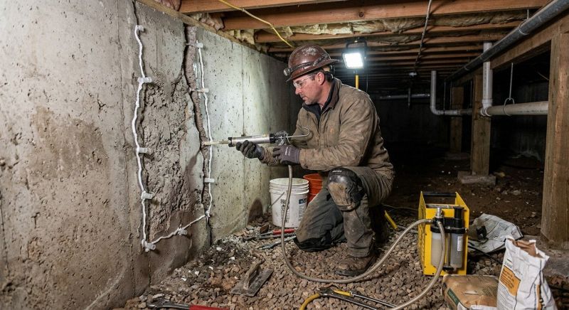 Deep Foundation Repair in King Of Prussia, PA