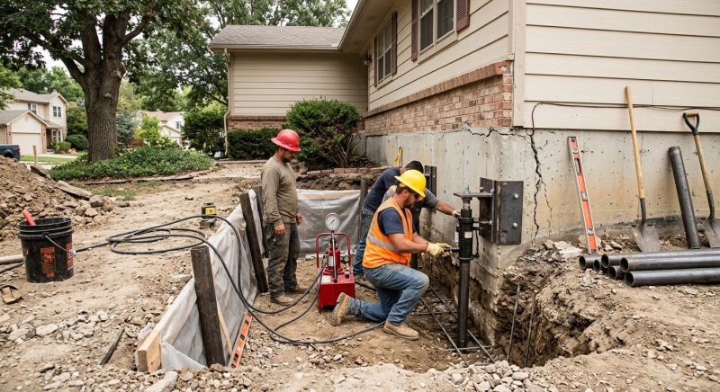Foundation Damage Repair in Malvern, PA