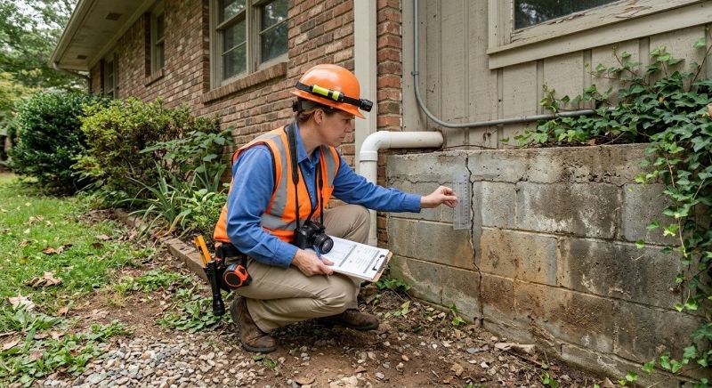 Foundation Inspection in King Of Prussia, PA