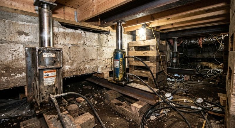 Foundation Jacking in Audubon, NJ