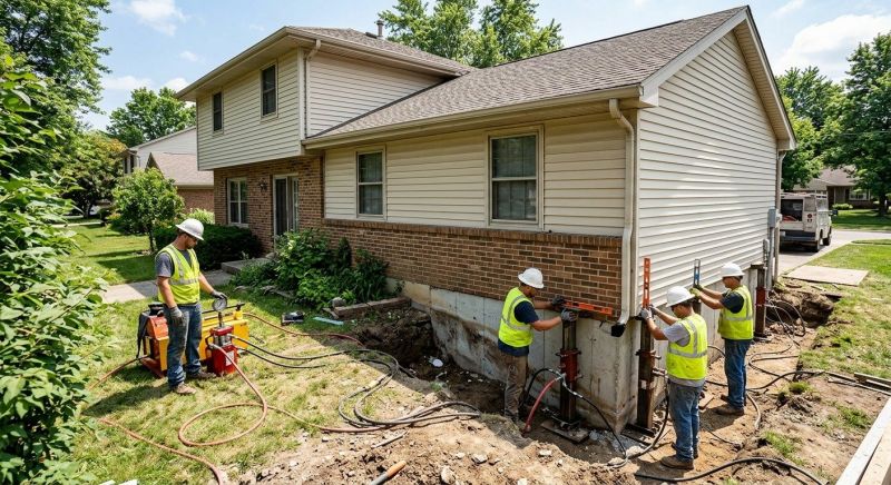 Foundation Jacking in Devon, PA