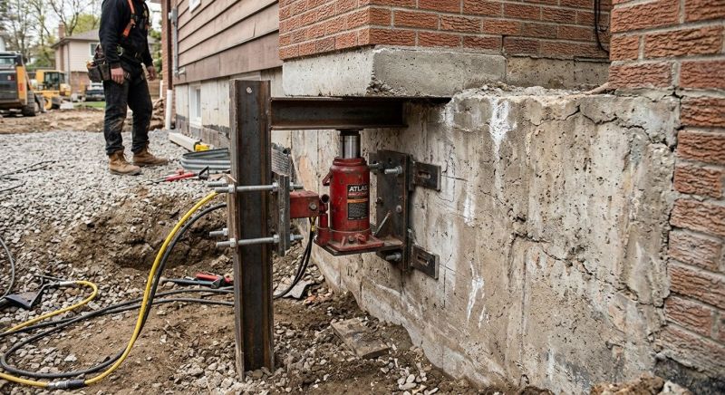 Foundation Jacking in Downingtown, PA