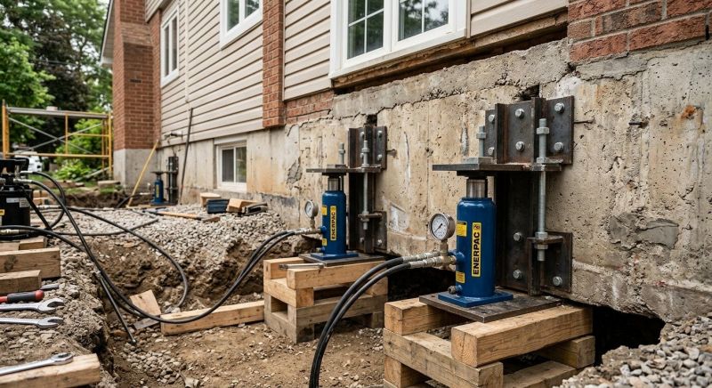 Foundation Jacking in King Of Prussia, PA