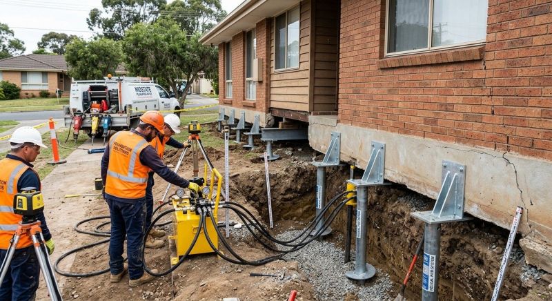 Foundation Jacking in Pennsauken, NJ