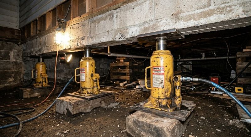 Foundation Jacking in Westville, NJ