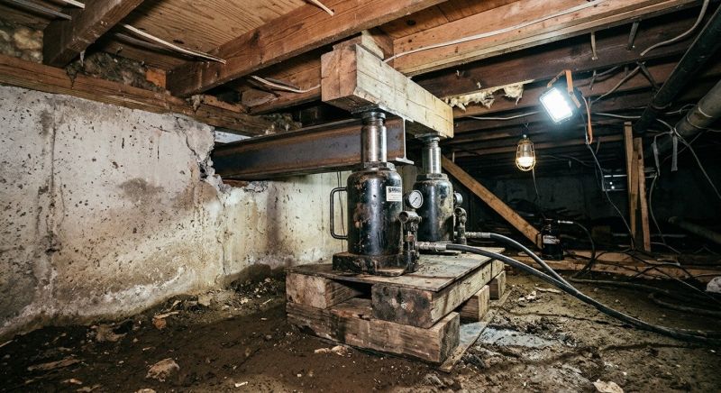 Foundation Jacking in Westville, NJ