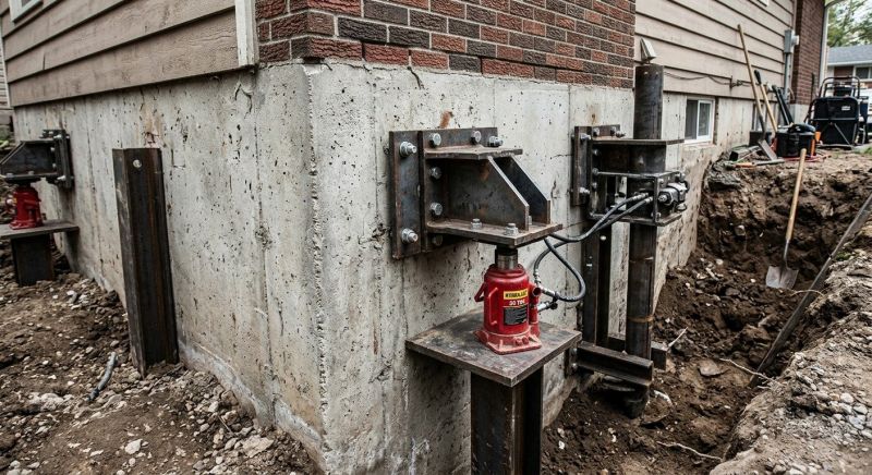 Foundation Jacking in Wycombe, PA