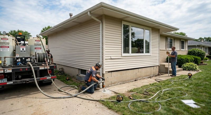 Foundation Lifting in Ardmore, PA
