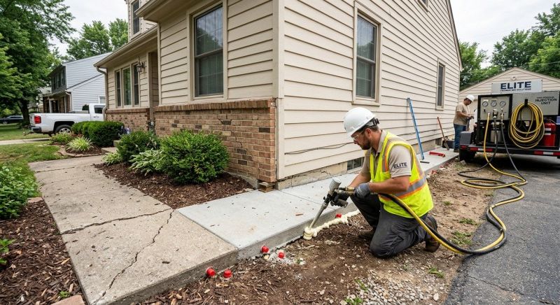 Foundation Lifting in Berwyn, PA