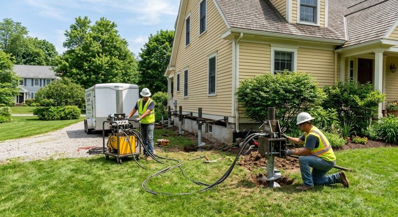 Foundation Lifting in Elkins Park, PA