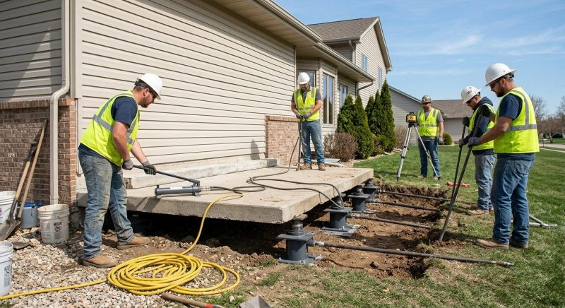 Foundation Lifting in Glenside, PA