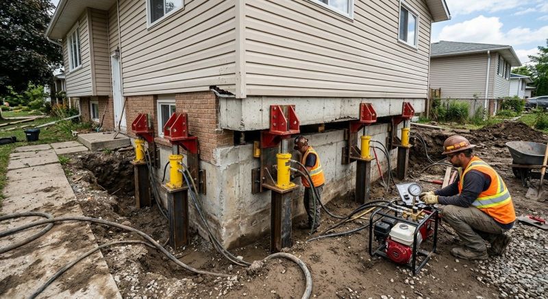 Foundation Lifting in Harleysville, PA