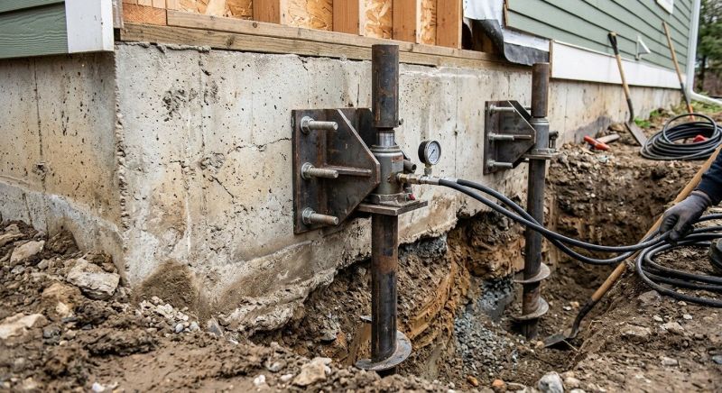 Foundation Pier Leveling in King Of Prussia, PA