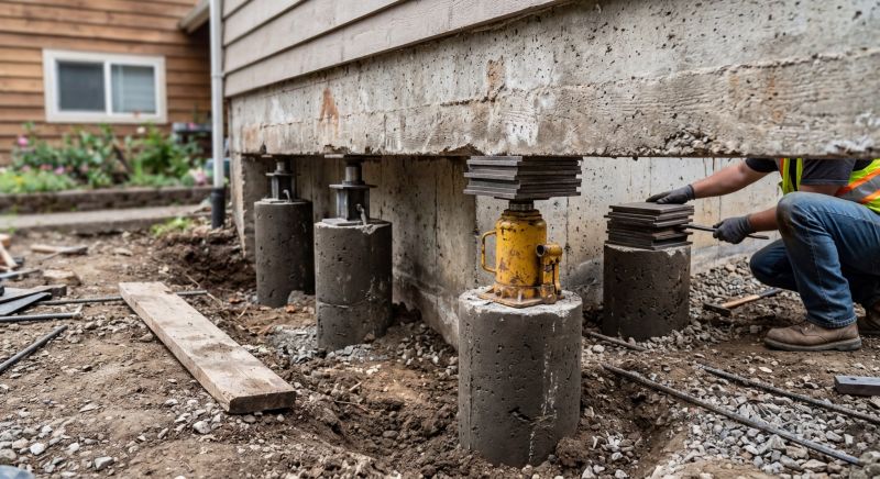 Foundation Pier Leveling in King Of Prussia, PA