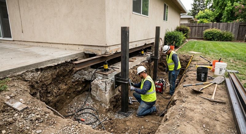 Foundation Pier Repair in King Of Prussia, PA