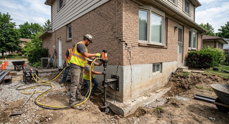 Foundation Raising in Audubon, NJ