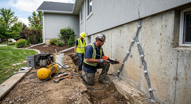 Foundation Repair in Drexel Hill, PA