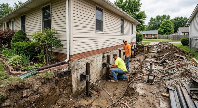 Foundation Stabilizing in Hatboro, PA