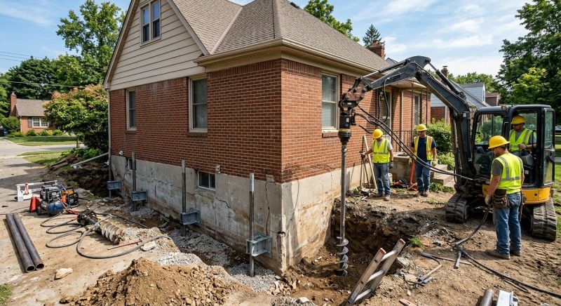 Foundation Stabilizing in Pottstown, PA