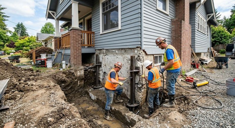 Foundation Structural Repair in Chalfont, PA