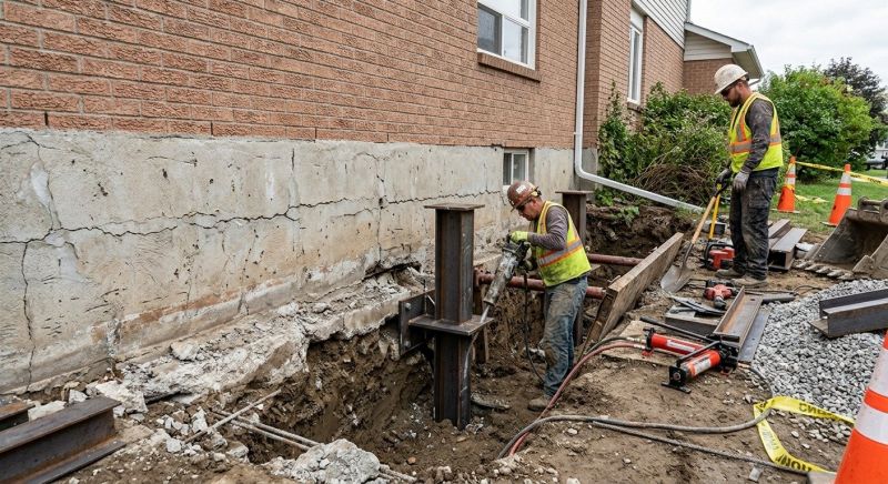 Foundation Structural Repair in Claymont, DE