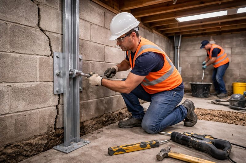 Foundation Structural Repair in Doylestown, PA