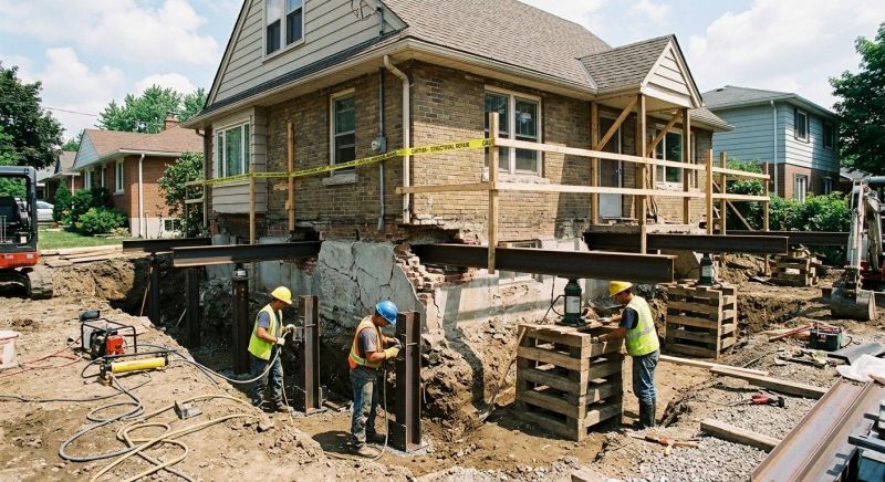 Foundation Structural Repair in Drexel Hill, PA