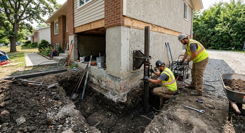 Foundation Structural Repair in Phoenixville, PA