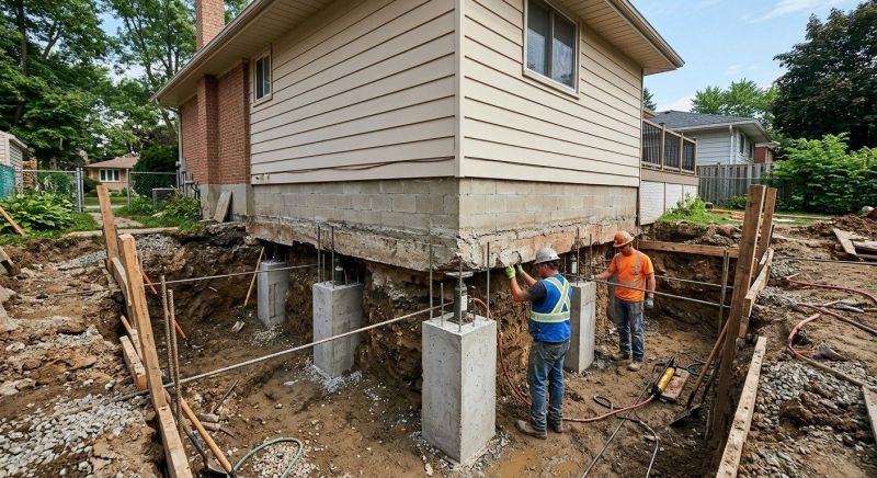 Foundation Underpinning in King Of Prussia, PA