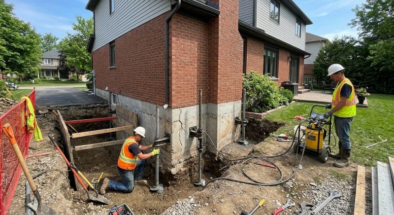 Foundation Underpinning in King Of Prussia, PA
