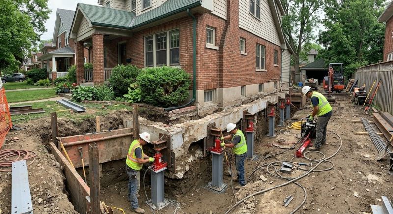 Foundation Underpinning in King Of Prussia, PA