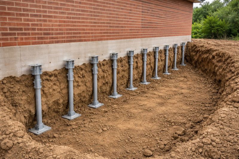 Helical Pile Installation in King Of Prussia, PA